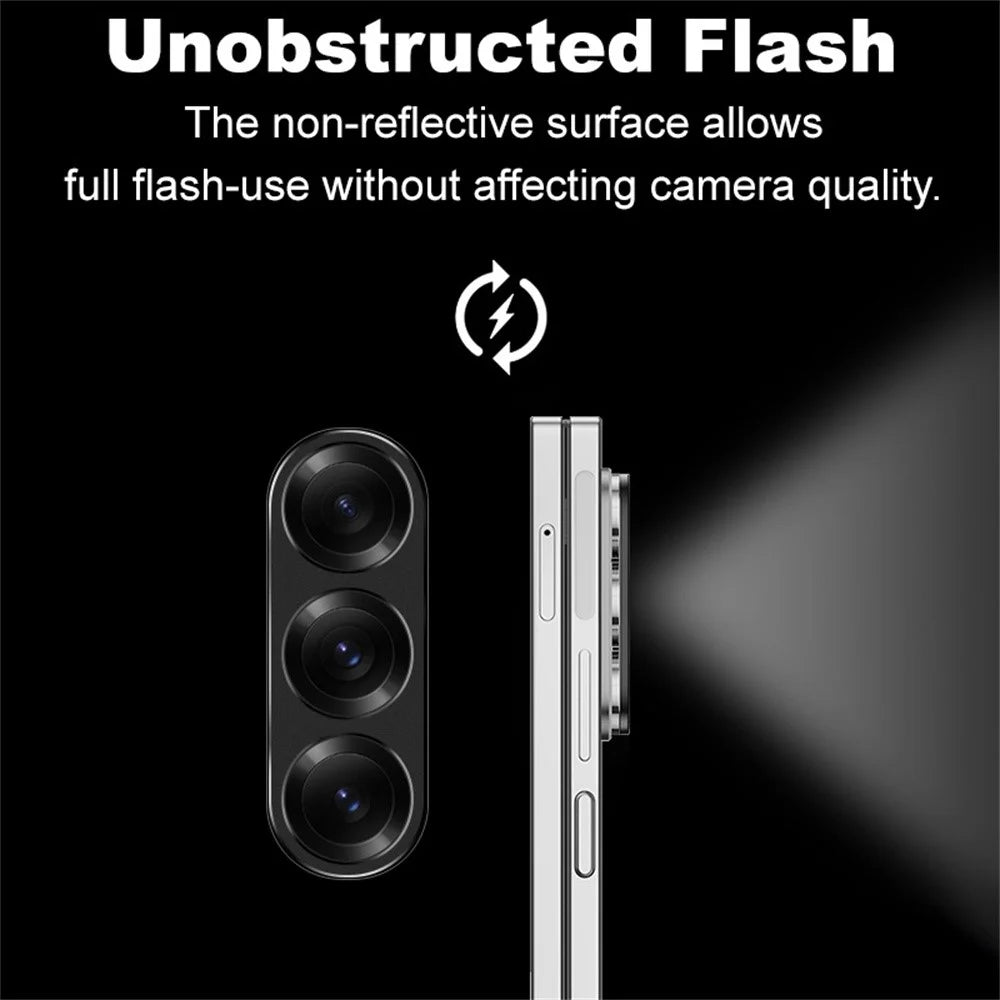 IMAK For Samsung Galaxy Z Fold6 5G Metal Camera Lens Protector Lens Protective Cover - 4
