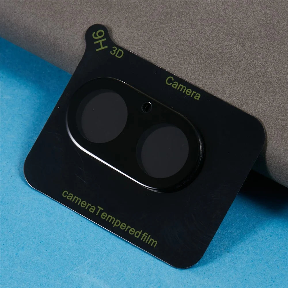 For iPhone 16 / 16 Plus Tempered Glass Lens Protector Silk Printing Camera Lens Film - 3