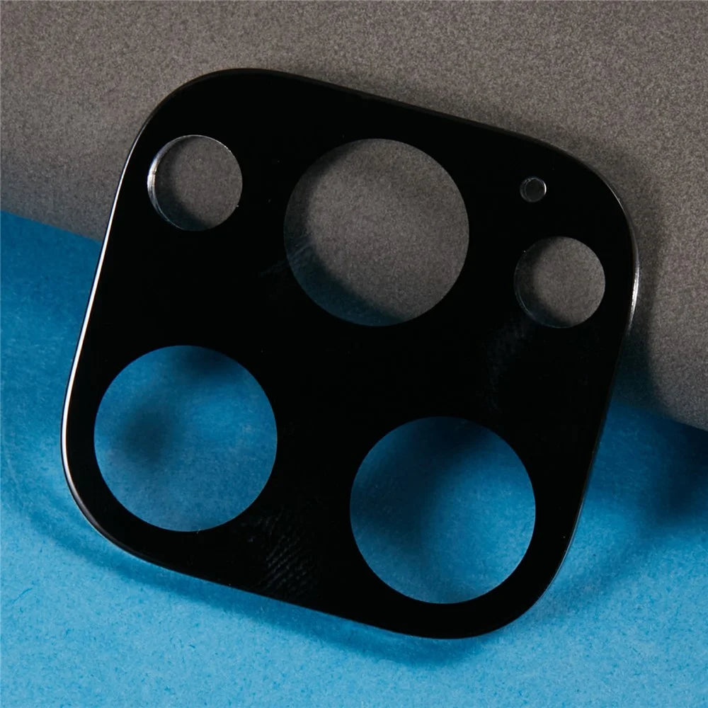 For iPhone 16 Pro / 16 Pro Max Tempered Glass Lens Protector Silk Printing Camera Lens Film - 4