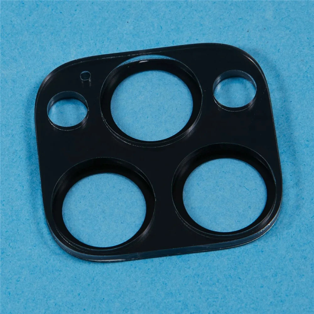 For iPhone 16 Pro / 16 Pro Max Tempered Glass Lens Protector Silk Printing Camera Lens Film - 5