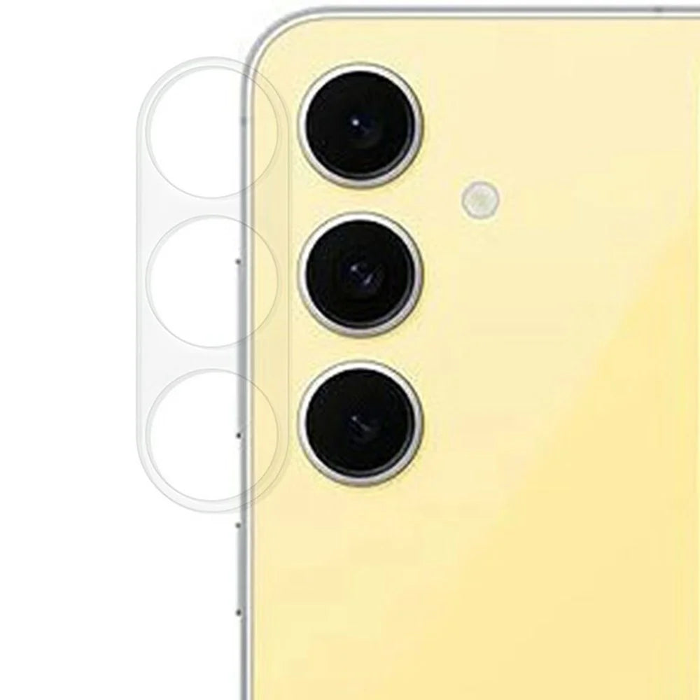For Samsung Galaxy S24 FE Camera Lens Protector Anti-Scratch Integrated Tempered Glass Lens Film - Transparent - 1