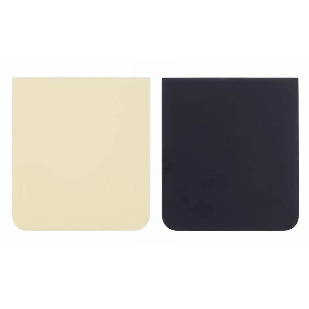For Samsung Galaxy Z Flip6 5G F741 Back Battery Housing Cover Phone Replacement Part (Without Logo) - Yellow - 1