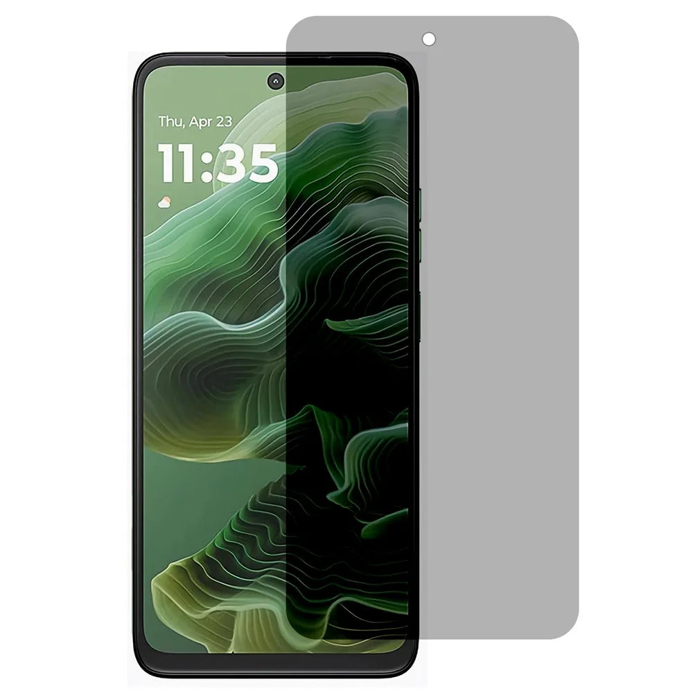 For Motorola Moto G35 5G Anti-Spy Screen Protector High Aluminium-Silicon Glass Film - 1