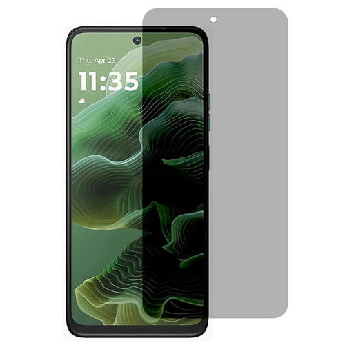 For Motorola Moto G35 5G Anti-Spy Screen Protector High Aluminium-Silicon Glass Film - 1