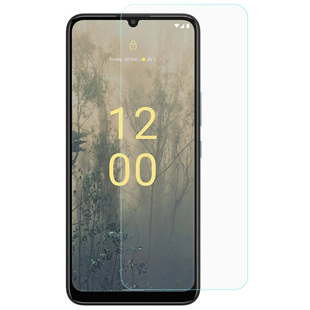 For Nokia C31 4G 0.3mm Arc Edge Screen Protector Tempered Glass Shatter-proof Abrasion-resistant HD Clear Film - 1