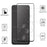 For Motorola Moto G35 5G AGC Tempered Glass with Black Edge Full Glue Full Coverage Screen Protector - 2