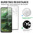For Motorola Moto G35 5G AGC Tempered Glass with Black Edge Full Glue Full Coverage Screen Protector - 4