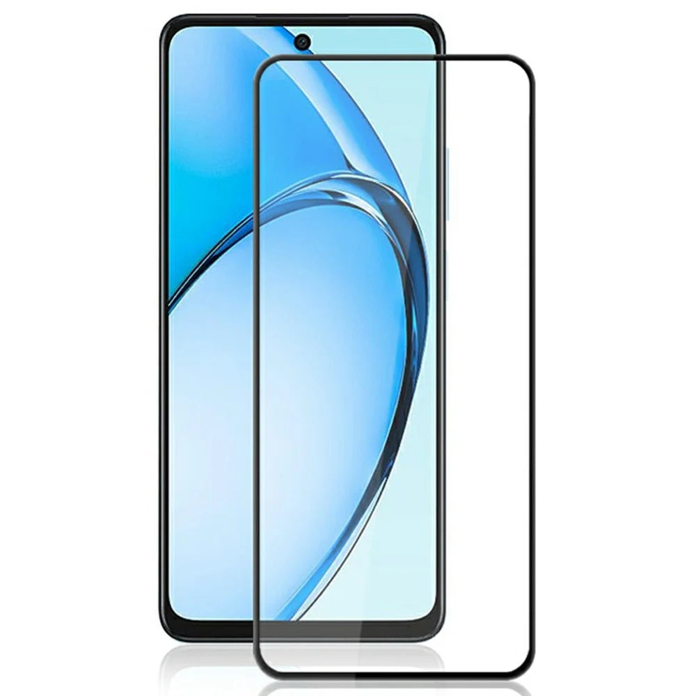 MOCOLO For Oppo A80 5G / A60 4G / A3 Pro (Global) 5G Screen Protector Anti-Shatter Silk Printing Tempered Glass Film - Black - 1