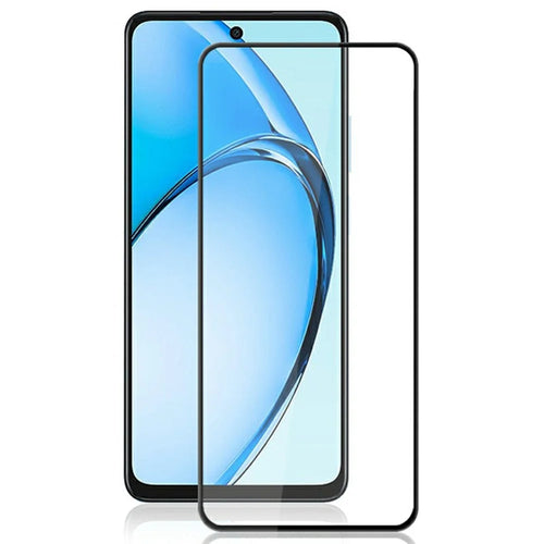 MOCOLO For Oppo A80 5G / A60 4G / A3 Pro (Global) 5G Screen Protector Anti-Shatter Silk Printing Tempered Glass Film - Black - 1