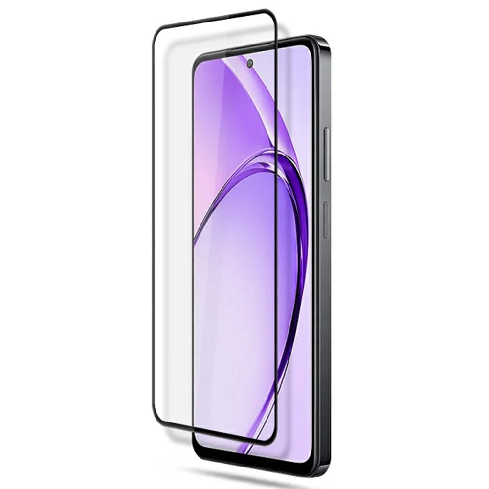 MOCOLO For Oppo A80 5G / A60 4G / A3 Pro (Global) 5G Screen Protector Anti-Shatter Silk Printing Tempered Glass Film - Black - 2