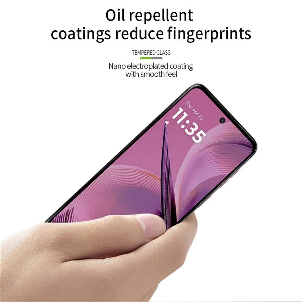 PINWUYO JK Series-2 for Motorola Moto G55 5G High Aluminium-Silicon Glass Film 9H Full Screen Protector - 7