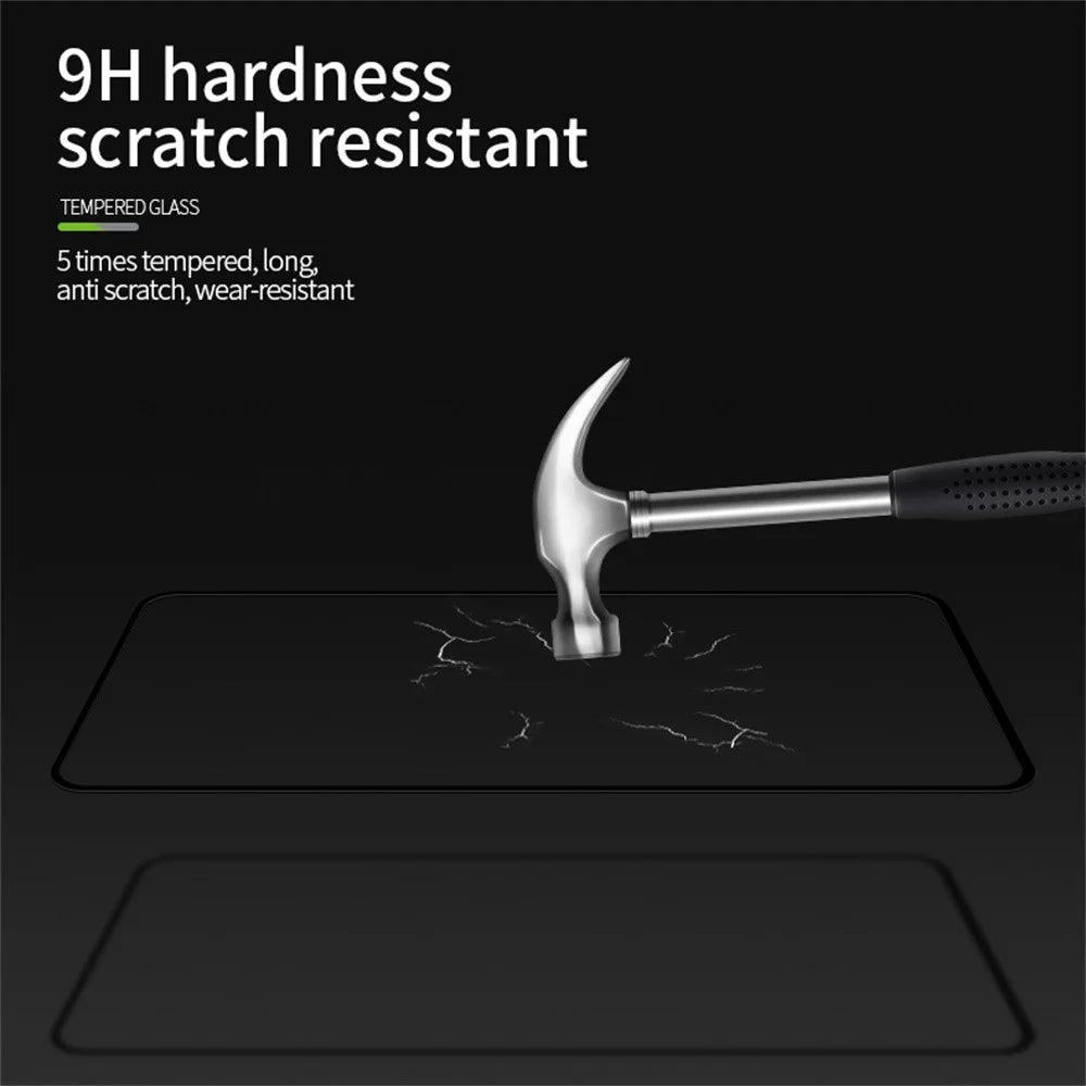 PINWUYO JK Series-2 for Motorola Moto G35 5G High Aluminium-Silicon Glass Film 9H Full Screen Protector - 4