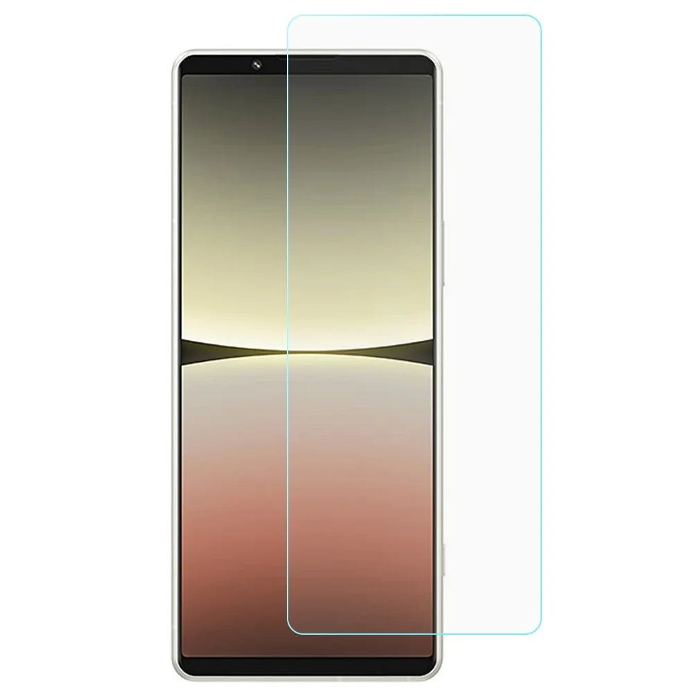 For Sony Xperia 5 IV 5G Tempered Glass Arc Edge 0.3mm Ultra-Thin HD Clear Screen Protector Anti-dust Phone Screen Film - 1
