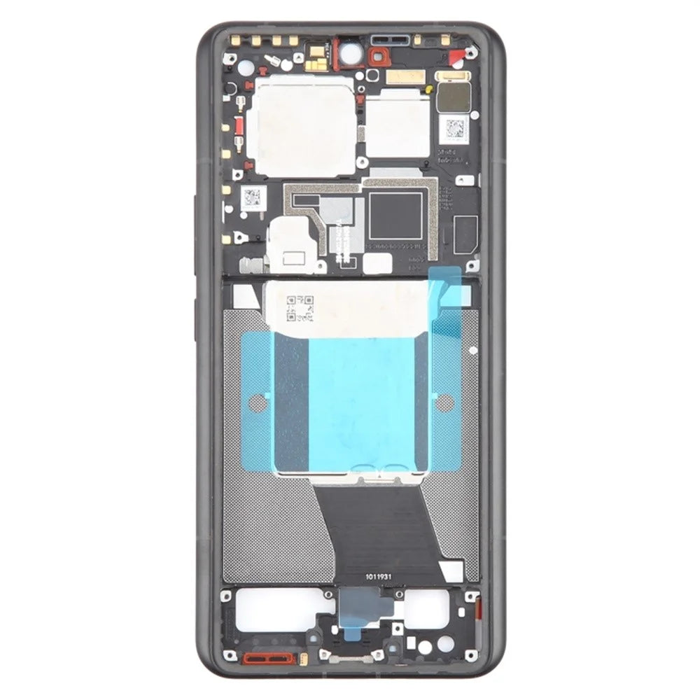 For Xiaomi 14 Ultra Middle Plate Frame Repair Part (A-Side) (Without Logo) - Black - 2