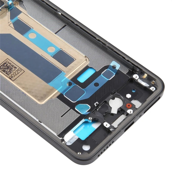 For Xiaomi Civi 4 Pro 5G Middle Plate Frame Repair Part (A-Side) (Without Logo) - Black - 4