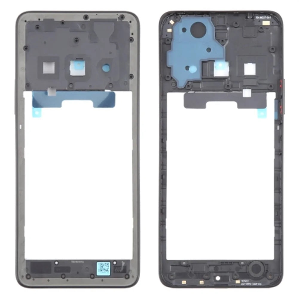 For Xiaomi Redmi A3 4G OEM Middle Housing Plate Frame Part (Without Logo) - Black - 1