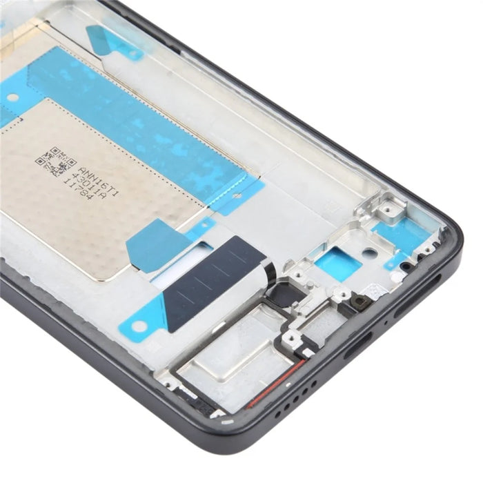 For Xiaomi Poco F6 5G / Redmi Turbo 3 5G Middle Plate Frame Repair Part (A-Side) (Without Logo) - Black - 4