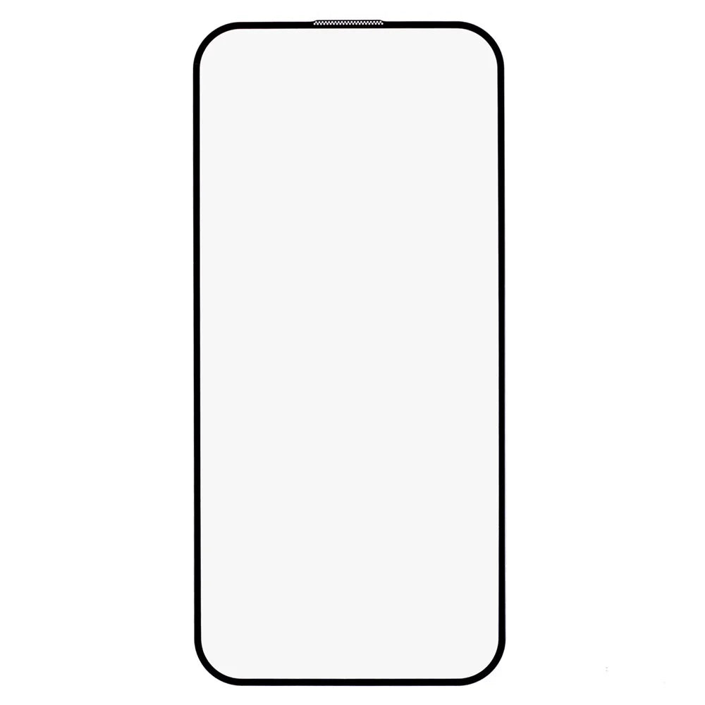 For iPhone 16 Screen Protector Large Arc Edge Silk Printing Tempered Glass Film Built-In Dust-Proof Mesh - 2