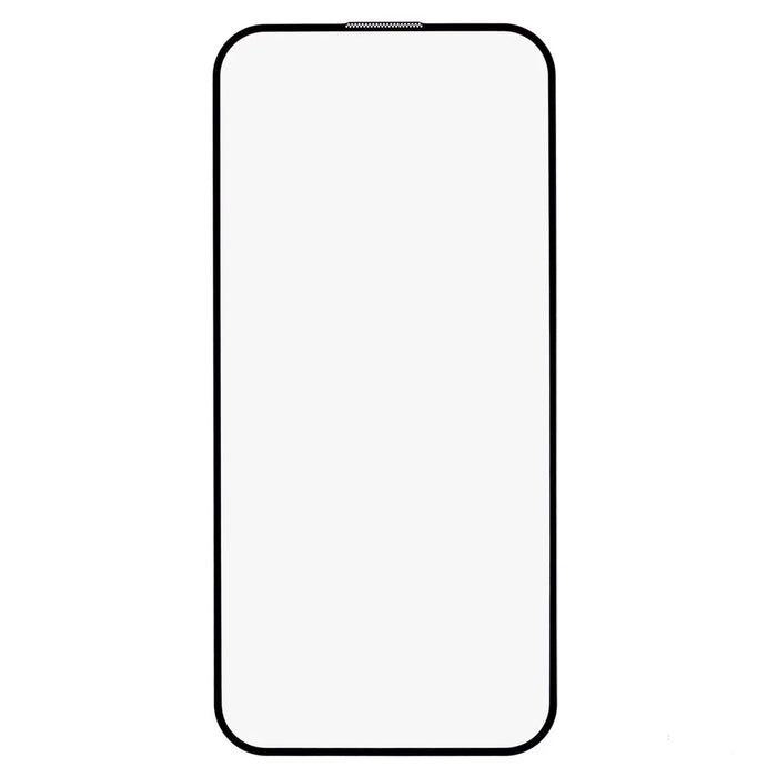 For iPhone 16 Pro Screen Protector Large Arc Edge Silk Printing Tempered Glass Film Built-In Dust-Proof Mesh - 2