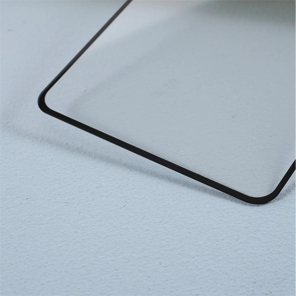 For Motorola Moto G35 5G Tempered Glass Electroplating Anti-Fingerprint Silk Printing Full Glue Screen Protector - 5