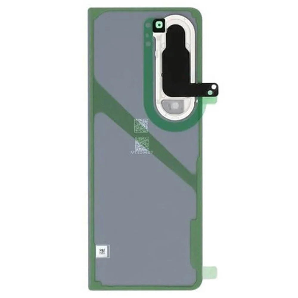 For Samsung Galaxy Z Fold4 5G F936 Battery Housing with Adhesive Sticker + Camera Lens Cover (Without Logo) - Beige - 3