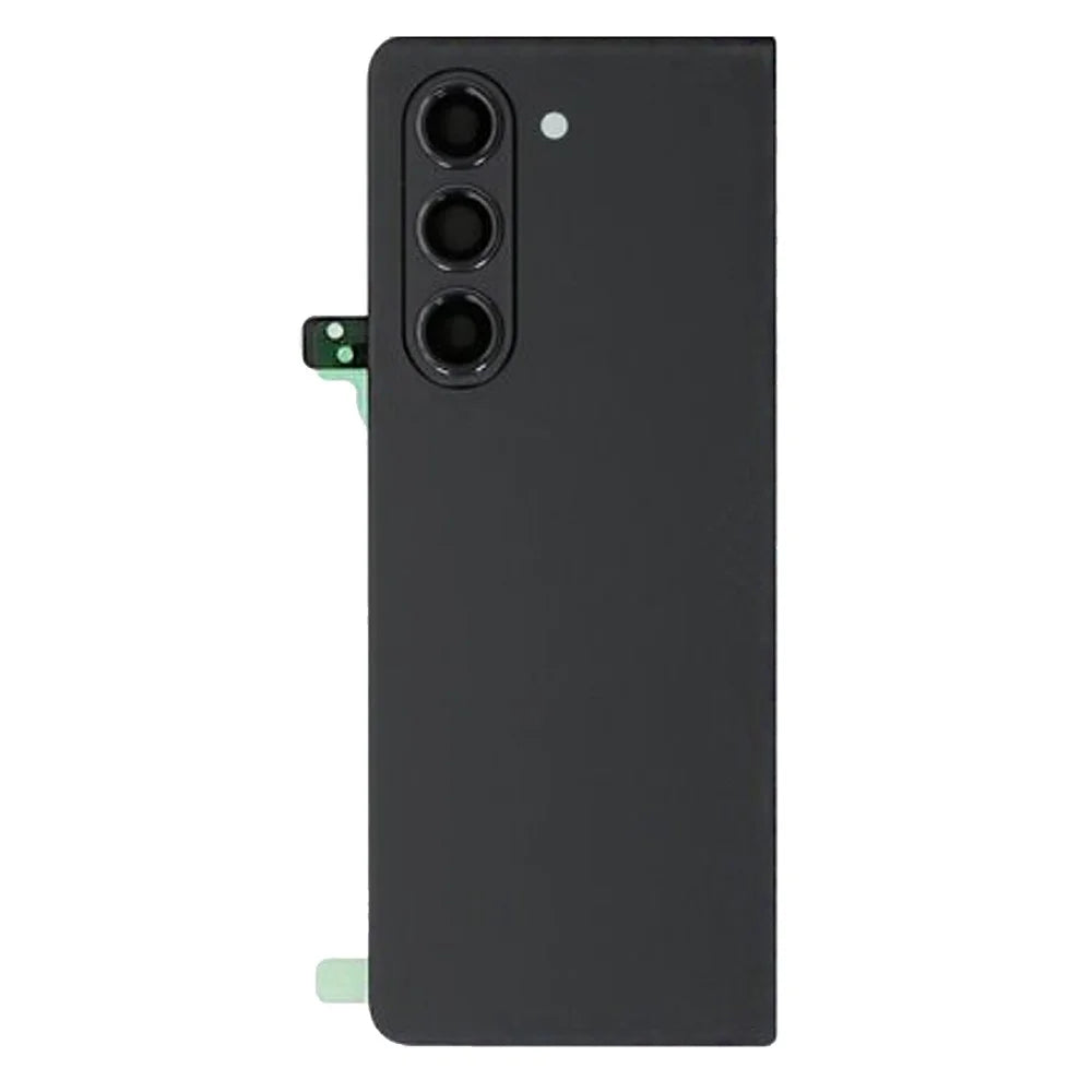 For Samsung Galaxy Z Fold5 5G F946 Battery Housing with Adhesive Sticker + Camera Lens Cover (Without Logo) - Phantom Black - 2