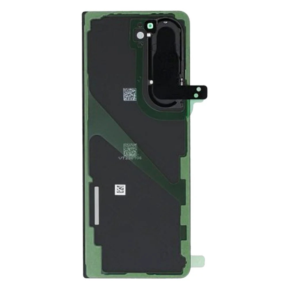 For Samsung Galaxy Z Fold5 5G F946 Battery Housing with Adhesive Sticker + Camera Lens Cover (Without Logo) - Phantom Black - 3