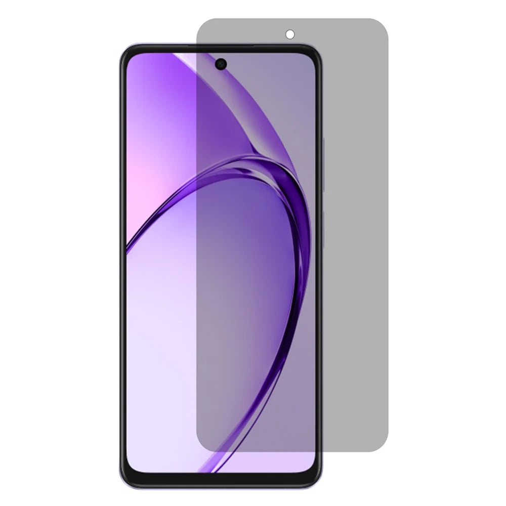 For Oppo A40 4G Anti-Spy Tempered Glass Screen Protector Full Covering Scratch-Resistant Film - 1