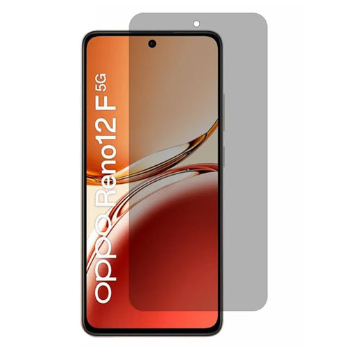 For Oppo Reno12 F 5G Anti-Spy Tempered Glass Screen Protector Full Covering Scratch-Resistant Film - 1