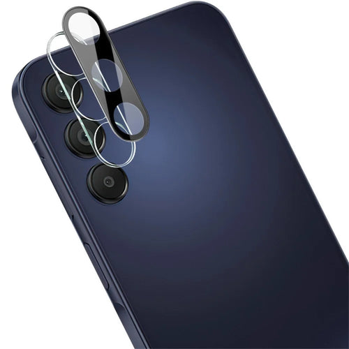 IMAK For Samsung Galaxy A16 5G / A16 4G Tempered Glass Lens Film+Acrylic Cap (Black Version) - 1