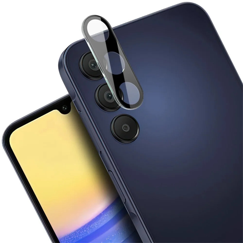 IMAK For Samsung Galaxy A16 5G / A16 4G Tempered Glass Lens Film+Acrylic Cap (Black Version) - 4