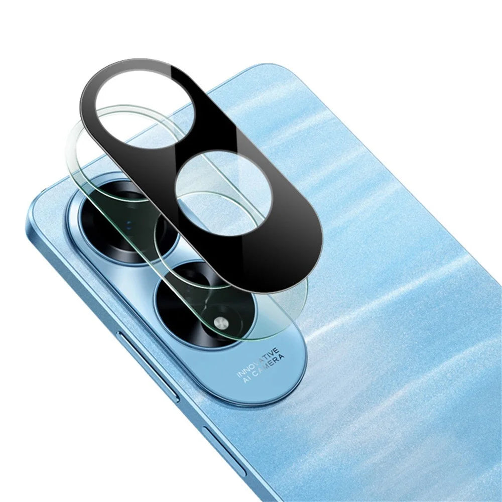 IMAK For Oppo A60 4G Tempered Glass Lens Film+Acrylic Cap (Black Version) - 1