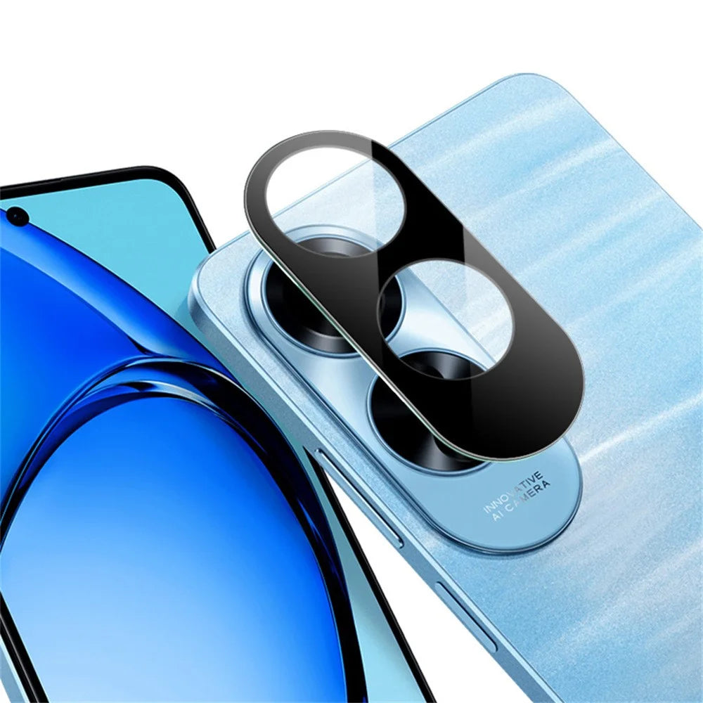 IMAK For Oppo A60 4G Tempered Glass Lens Film+Acrylic Cap (Black Version) - 3
