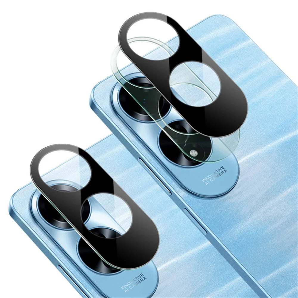 IMAK For Oppo A60 4G Tempered Glass Lens Film+Acrylic Cap (Black Version) - 4
