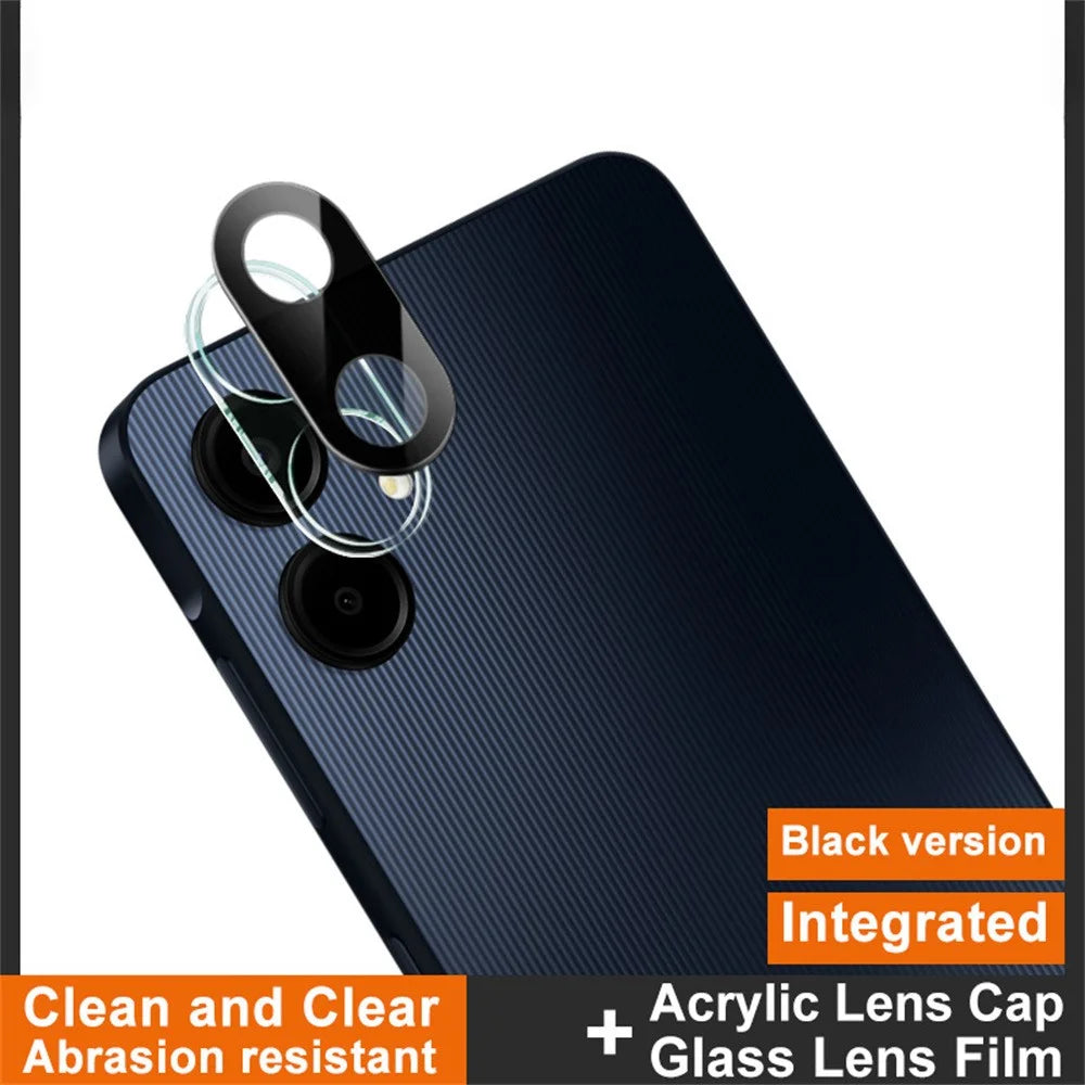 IMAK For Samsung Galaxy A06 4G Tempered Glass Lens Film+Acrylic Cap (Black Version) - 2
