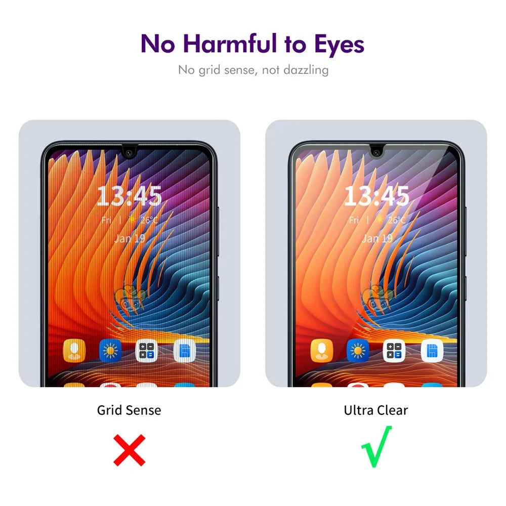 ENKAY HAT PRINCE For Samsung Galaxy A06 4G / A06 5G Privacy Screen Protector  28-degree Anti-Spy Tempered Glass - Black - 5