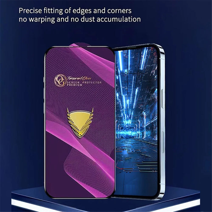 For Samsung Galaxy S24 FE Tempered Glass Full Screen Protector 9H Hardness - 5