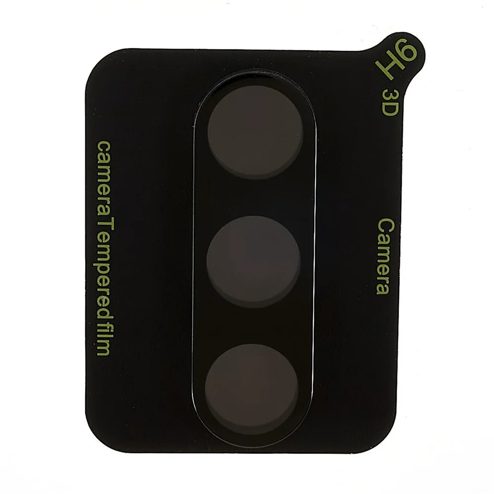 For Samsung Galaxy S24 FE Camera Lens Protector Black Silk Printing Tempered Glass Lens Film - 5