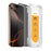 ENKAY HAT PRINCE For iPhone 16 Pro Max Anti-Spy Film   Silk Printing Tempered Glass Screen Protector with Installation Tool - Black - 1