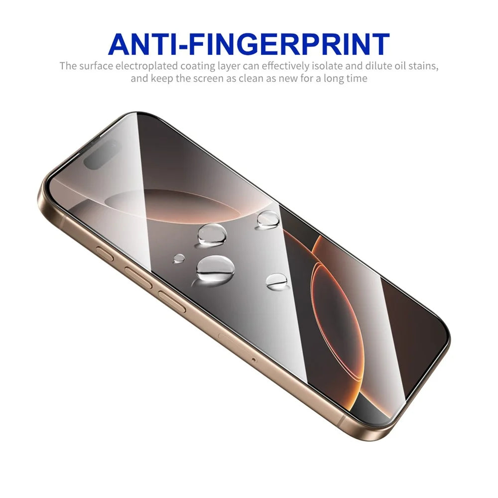 ENKAY HAT PRINCE For iPhone 16 Pro HD Clear Film   Tempered Glass Screen Protector with Installation Tool - Transparent - 7