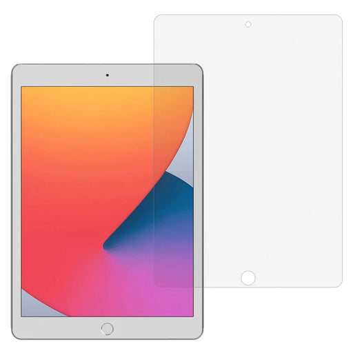 For iPad 10.2 (2021) / (2020) / (2019) Tempered Glass Screen Protector Arc Edge Matte Screen Film - 1