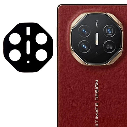For Huawei Mate XT Ultimate Camera Lens Protector Black Silk Print AR+AF Clear Tempered Glass Lens Film - 1