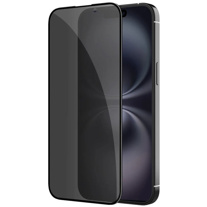 NILLKIN For iPhone 16 Anti-Peep Screen Protector Anti-Scratch AGC Glass Full Screen Film - 3