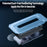 NILLKIN For iPhone 16 Anti-Peep Screen Protector Anti-Scratch AGC Glass Full Screen Film - 7