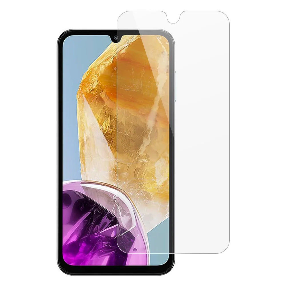 AMORUS For Samsung Galaxy M15 5G Prime Screen Protector 2.5D Arc Edge 9H High Aluminum-Silicon Glass Film - 1