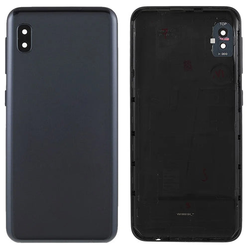 For Samsung Galaxy A10e A102 Battery Housing with Camera Lens Cover (Without Logo) - Black - 1