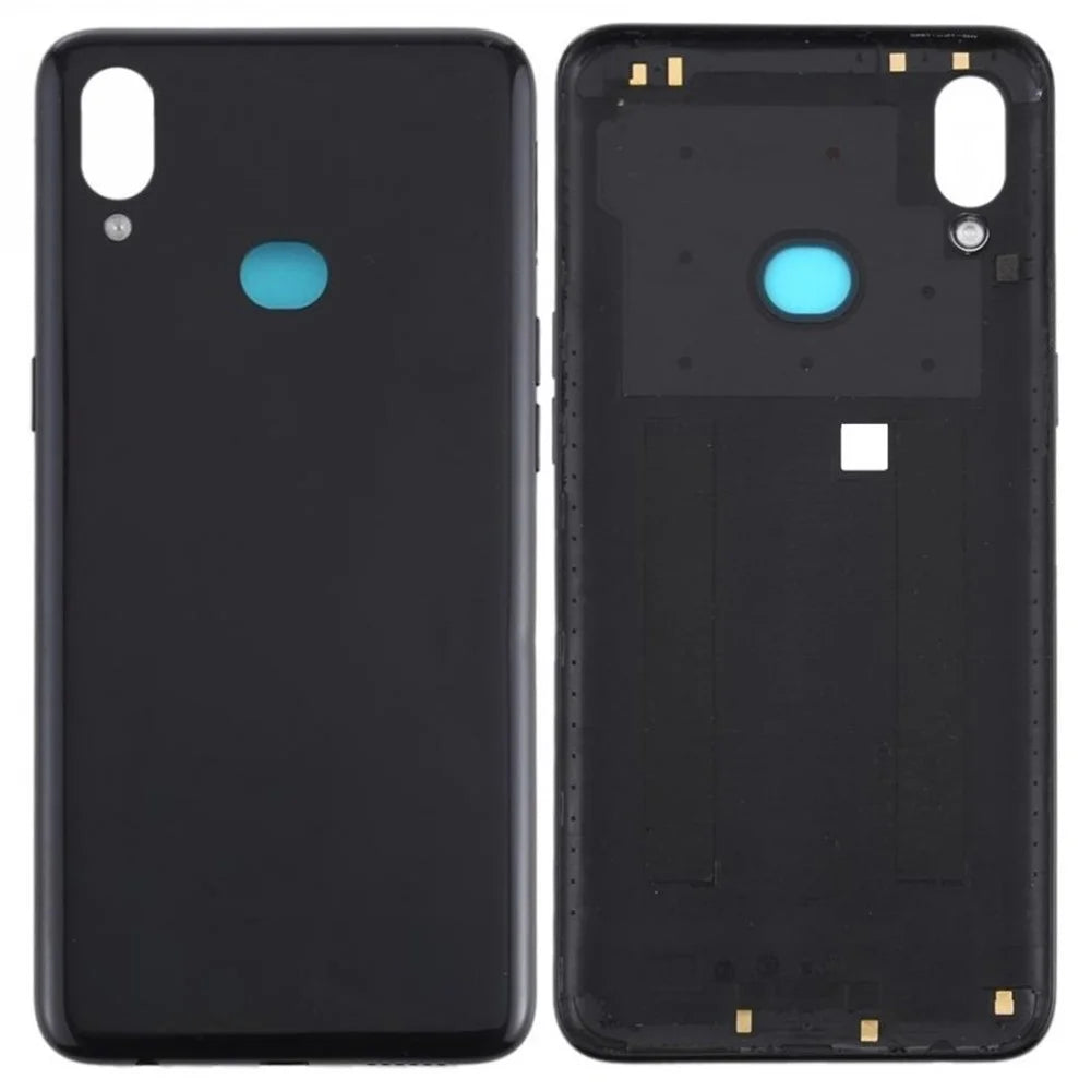For Samsung Galaxy A10s A107 Back Battery Housing Cover Part (Without Logo) - Black - 1