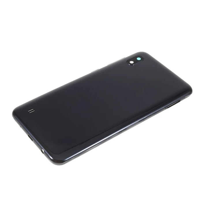 For Samsung Galaxy A10 A105 Battery Housing with Camera Lens Cover (Without Logo) - Black - 4