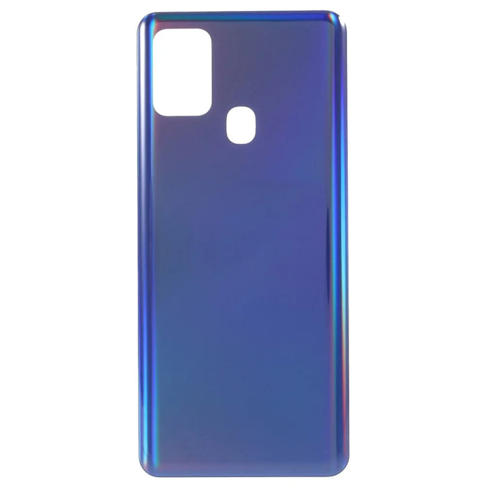 For Samsung Galaxy A21s A217 Back Battery Housing Cover Part (Without Logo) - Blue - 2