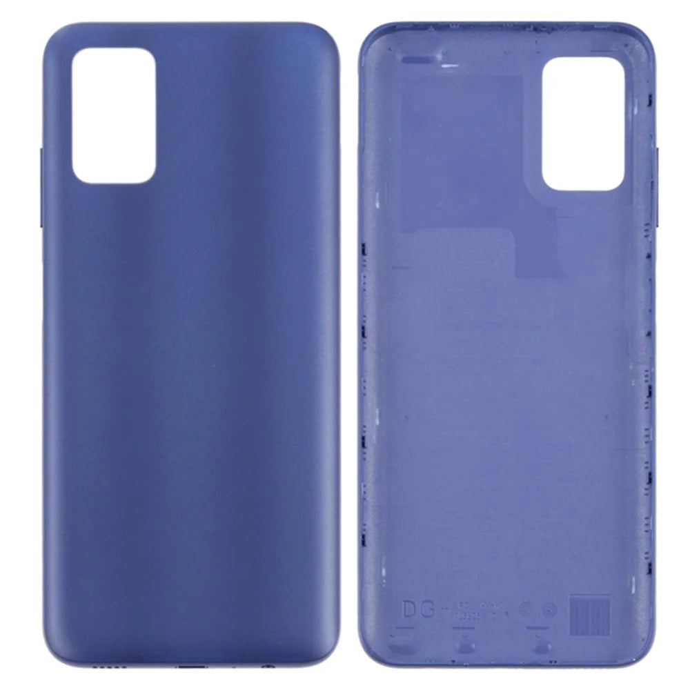 For Samsung Galaxy A03s (164.2mm) A037 Back Battery Housing Cover Part (Without Logo) - Blue - 1